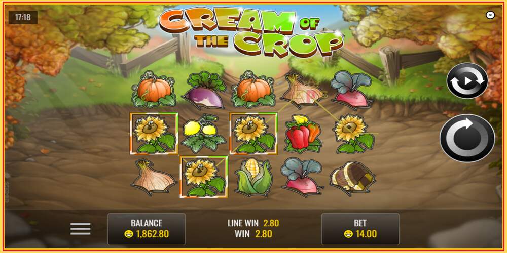 Игровой слот Cream of the Crop