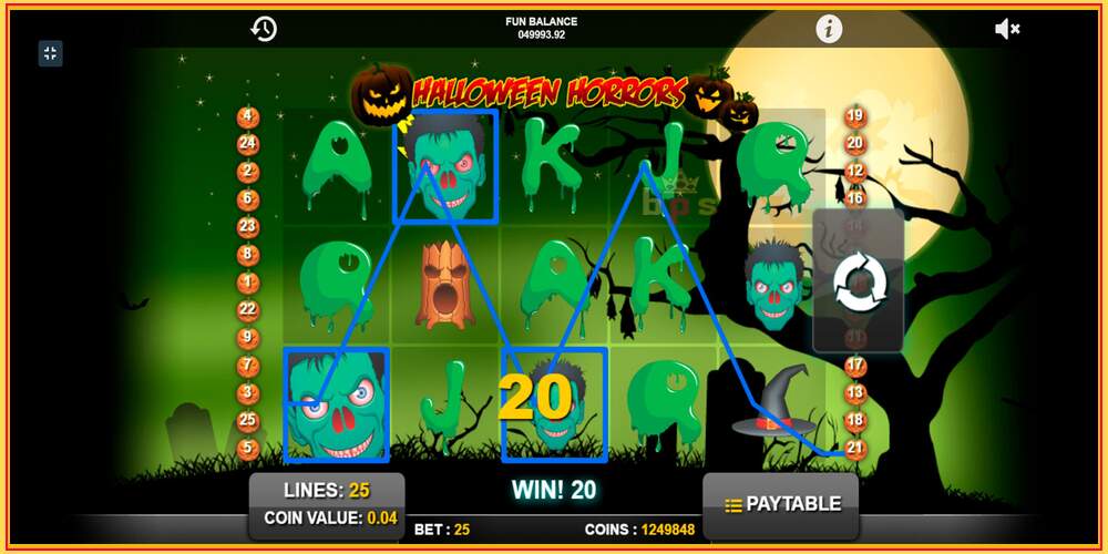 Игровой слот Halloween Horrors