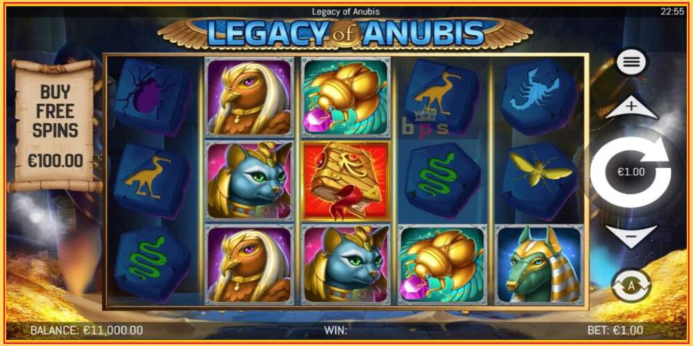 Игровой слот Legacy of Anubis