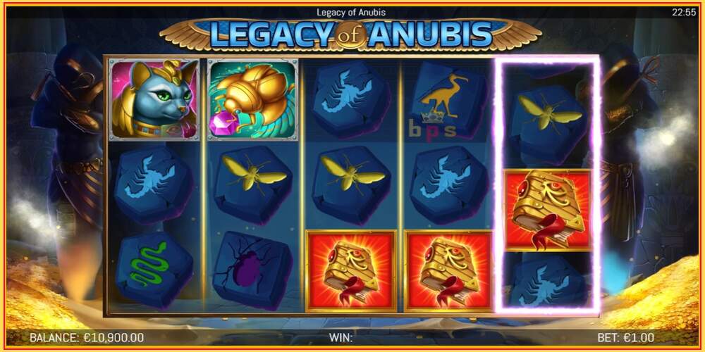 Игровой слот Legacy of Anubis