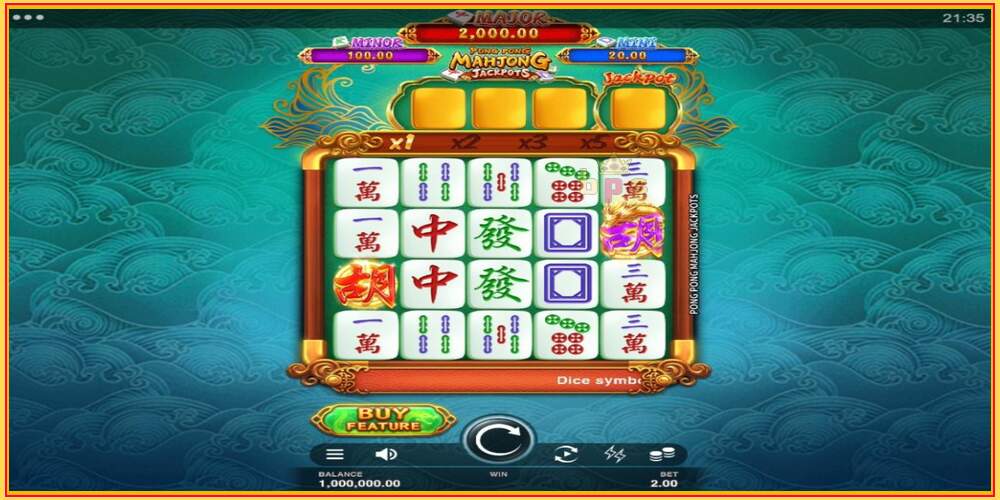 Игровой слот Pong Pong Mahjong Jackpots