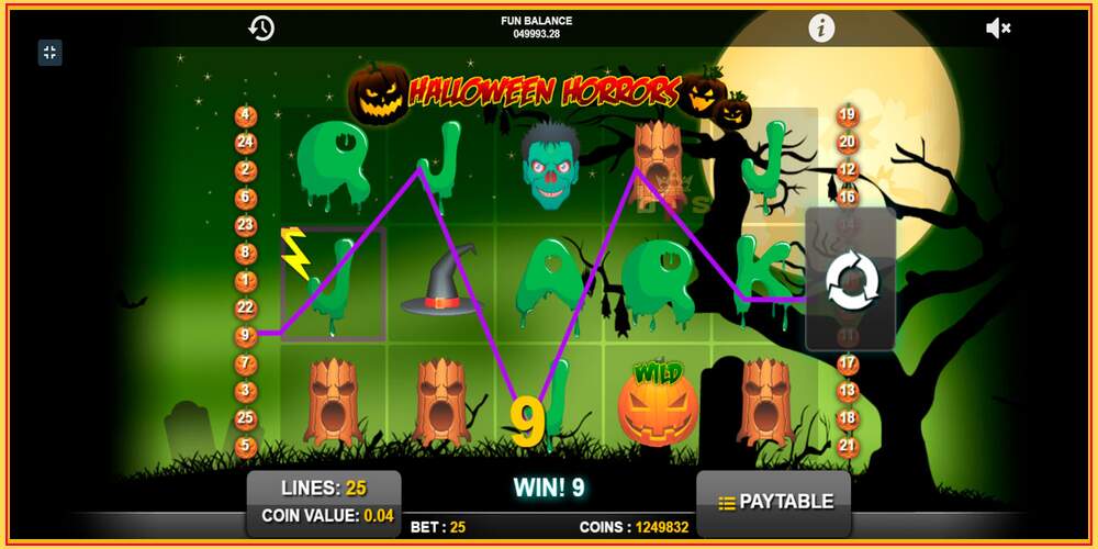 Игровой слот Halloween Horrors