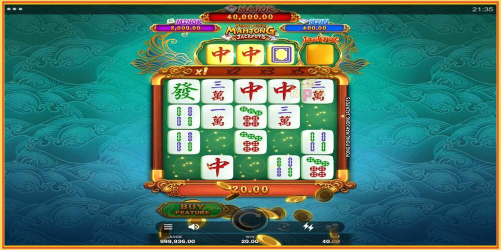 Игровой слот Pong Pong Mahjong Jackpots