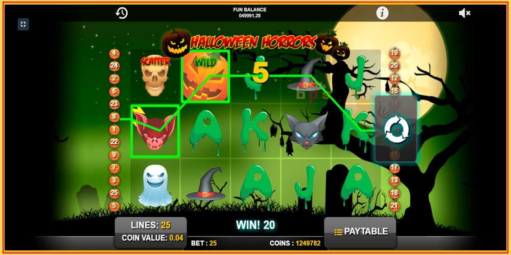 Игровой слот Halloween Horrors