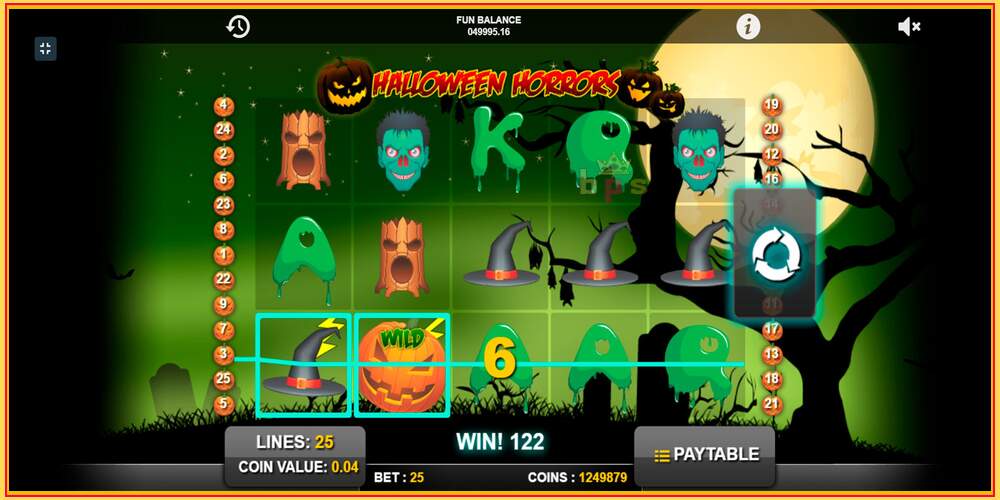 Игровой слот Halloween Horrors