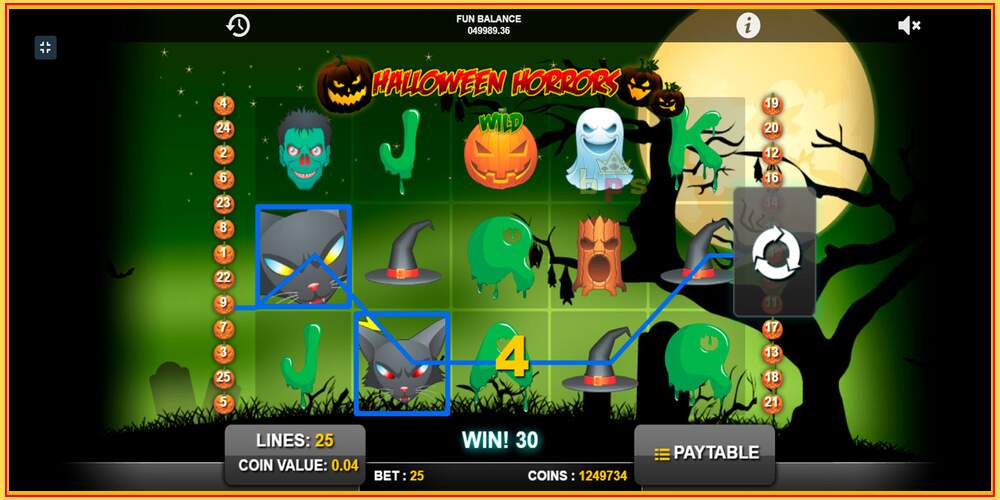 Игровой слот Halloween Horrors