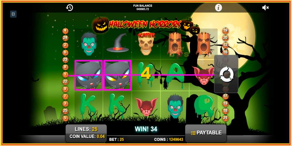 Игровой слот Halloween Horrors