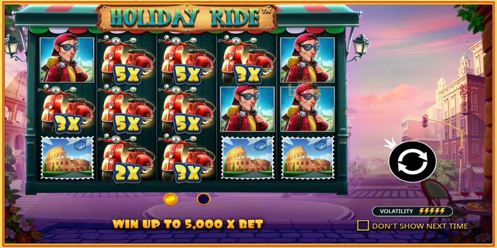 Игровой слот Holiday Ride