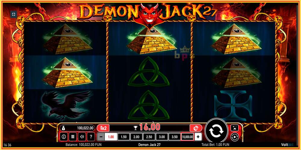 Слот за игра Demon Jack 27