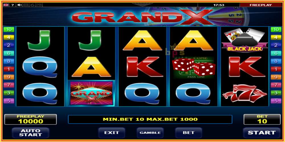 Игровой слот GrandX