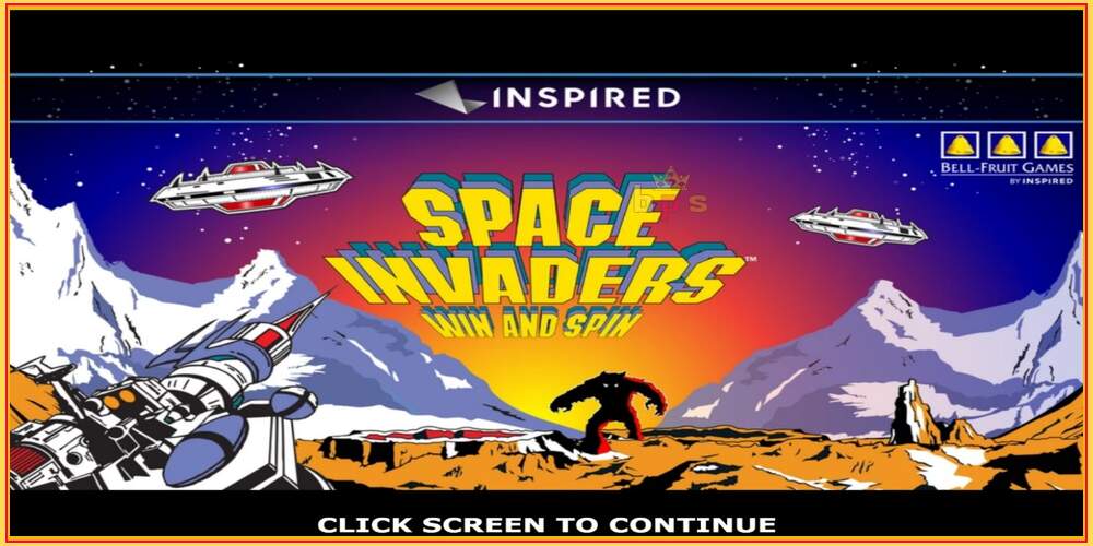 Игровой слот Space Invaders Win and Spin