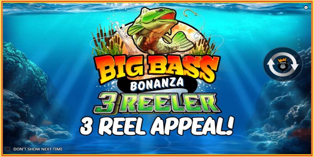 Игровой слот Big Bass Bonanza 3 Reeler