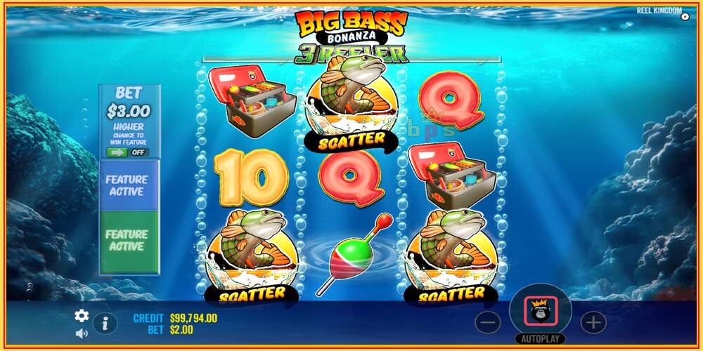 Игровой слот Big Bass Bonanza 3 Reeler