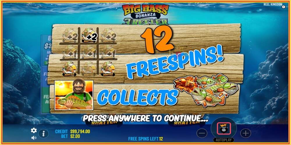 Игровой слот Big Bass Bonanza 3 Reeler