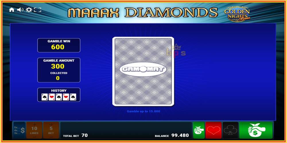 Spelslot Maaax Diamonds Golden Nights