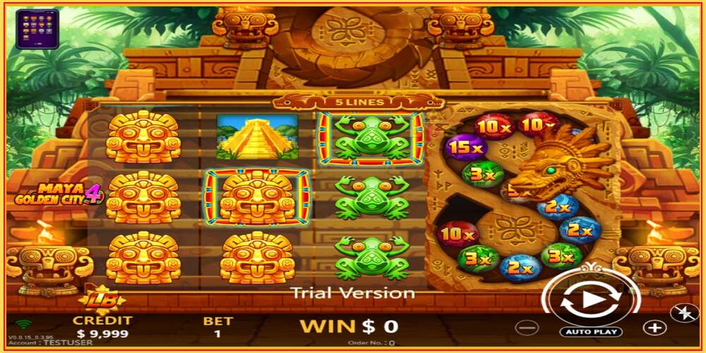 Slot permainan Maya Golden City 4