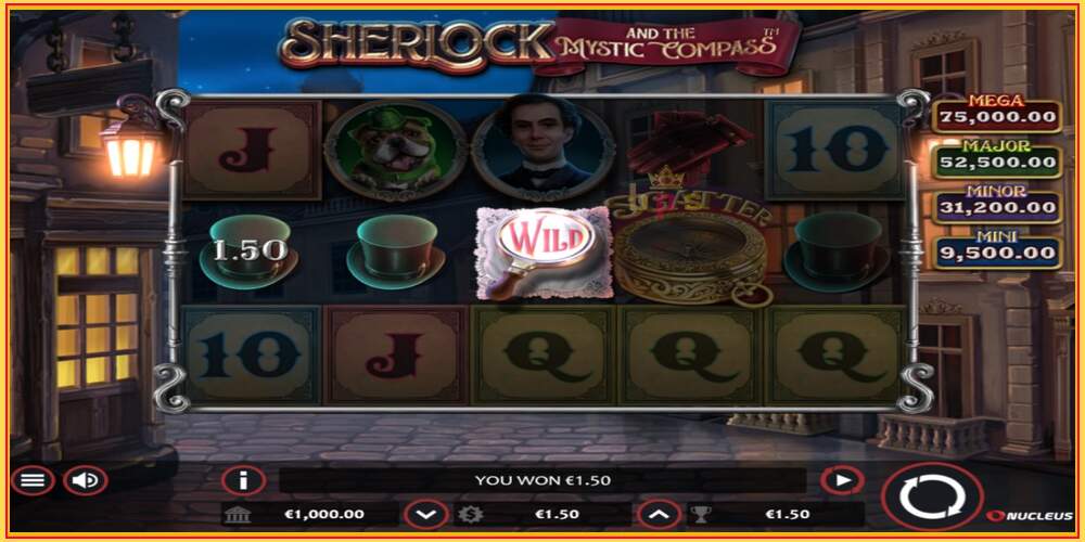 Игровой слот Sherlock and the Mystic Compass