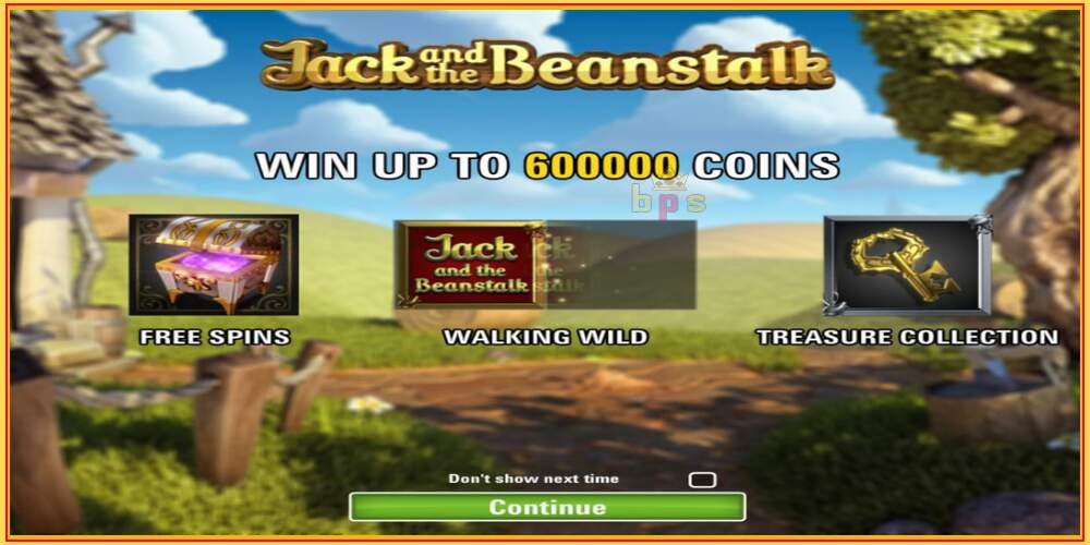 Khe trò chơi Jack’s Beanstalk