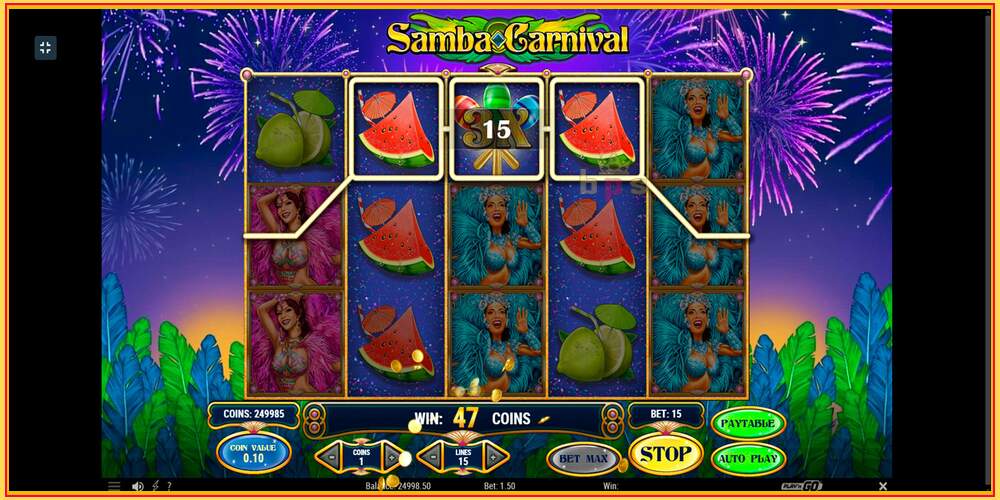 Игровой слот Samba Carnival