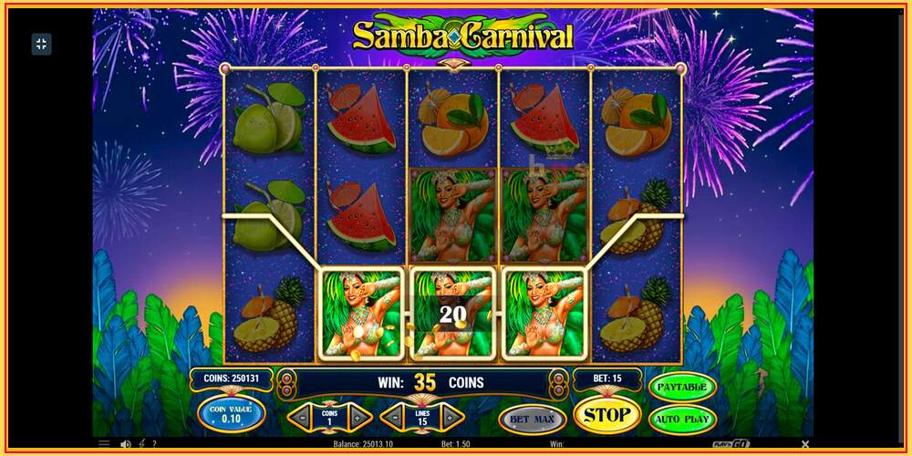 Игровой слот Samba Carnival