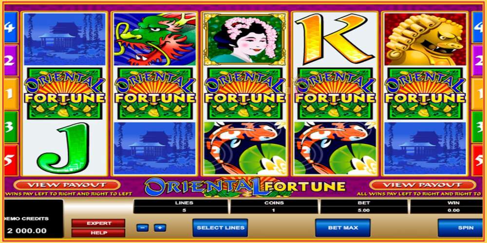 Game slot Oriental Fortune