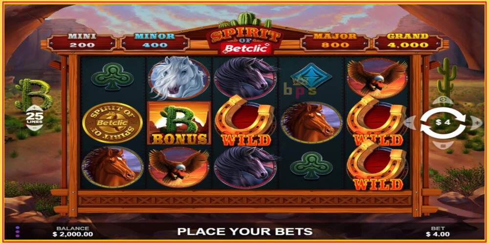 Spelslot Spirit of Betclic