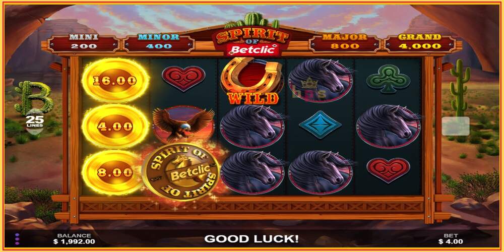 Spelslot Spirit of Betclic