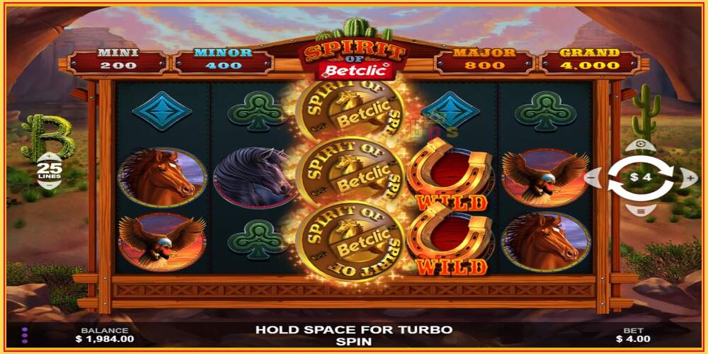 Spelslot Spirit of Betclic