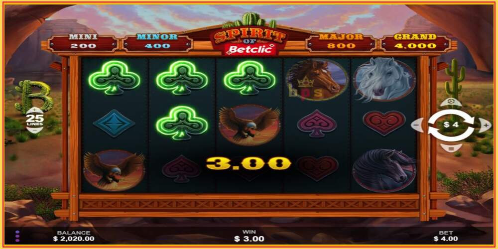 Spelslot Spirit of Betclic