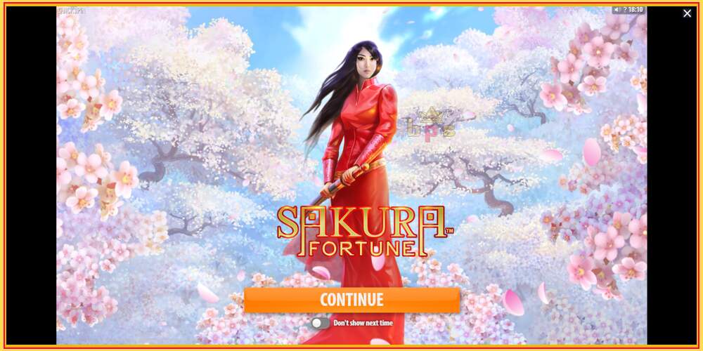 Игровой слот Sakura Fortune