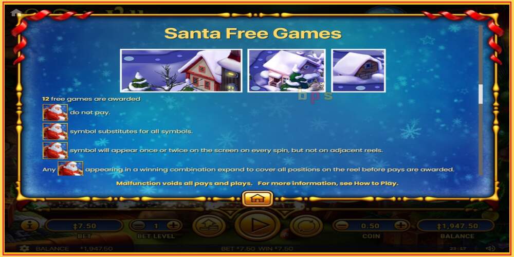 Игровой слот Santa´s Village