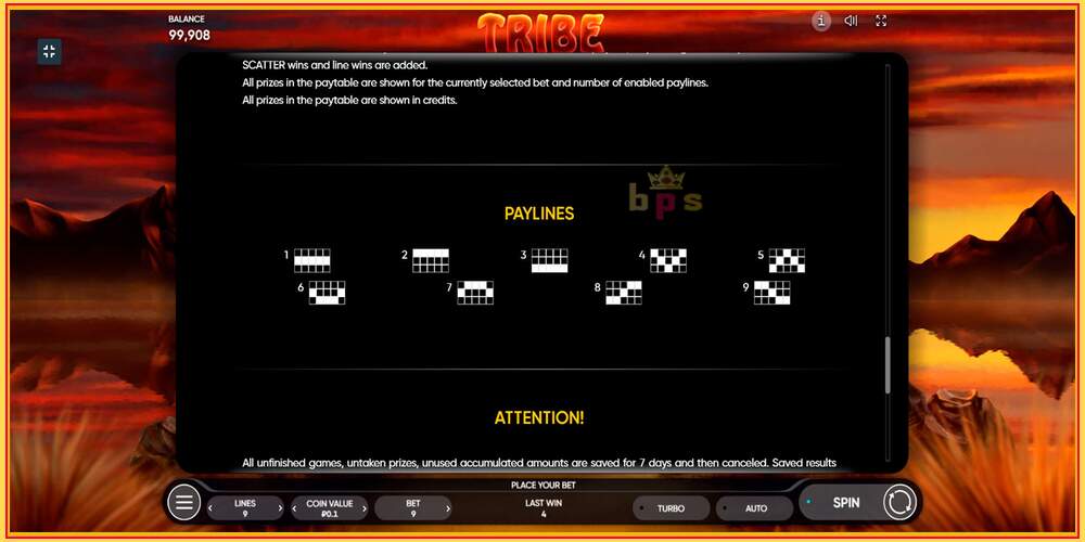 Игровой слот Tribe
