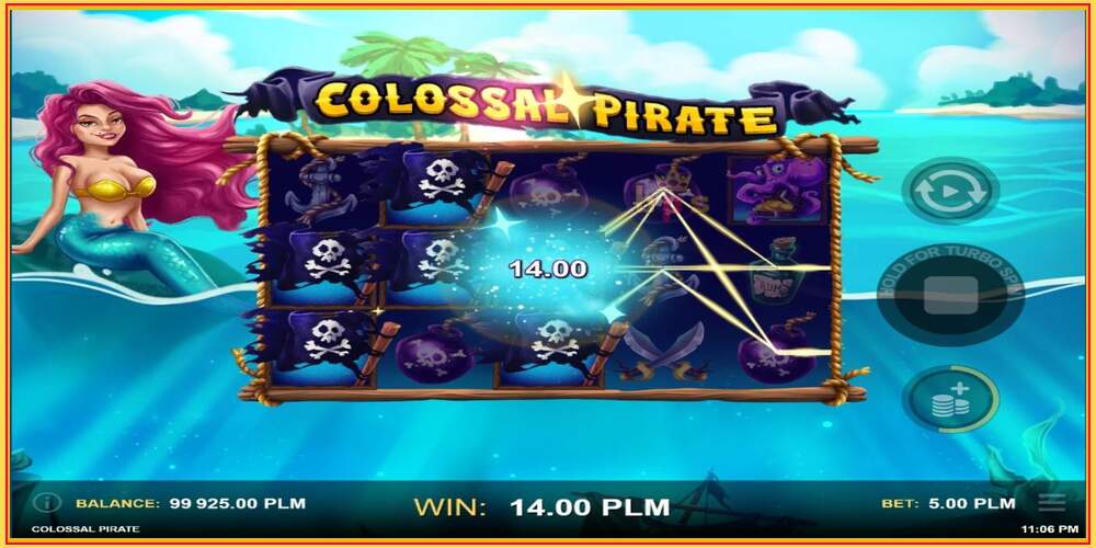 Mchezo yanayopangwa Colossal Pirate