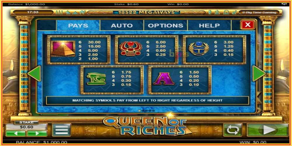 Игровой слот Queen of Riches