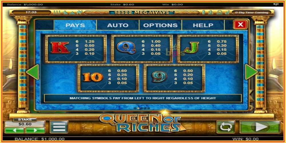 Игровой слот Queen of Riches