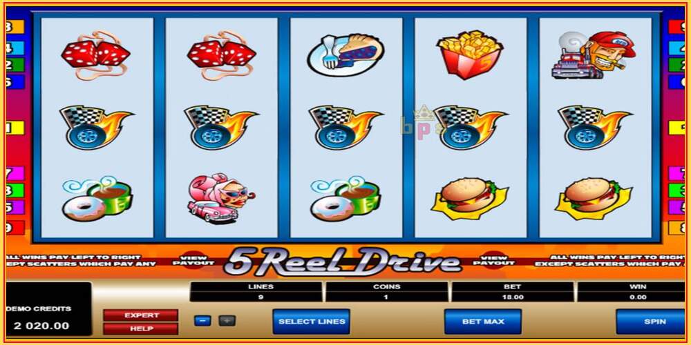 Игровой слот 5 Reel Drive