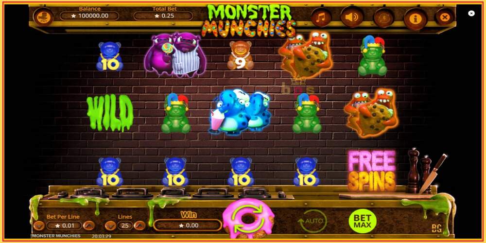 Spelslot Monster Munchies