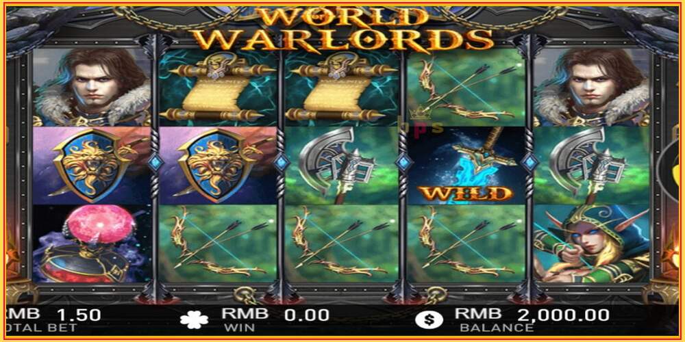 Oyun yuvası World of Warlords