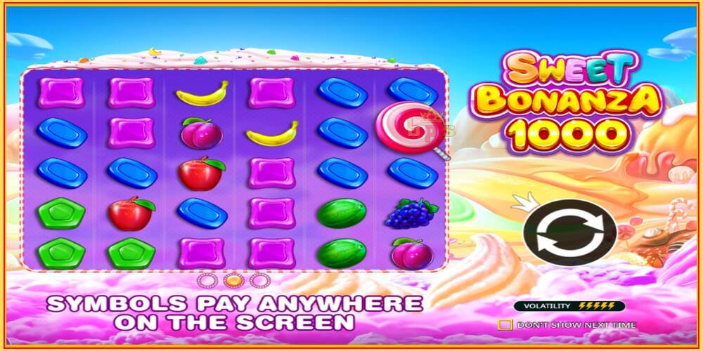 Игровой слот Sweet Bonanza 1000