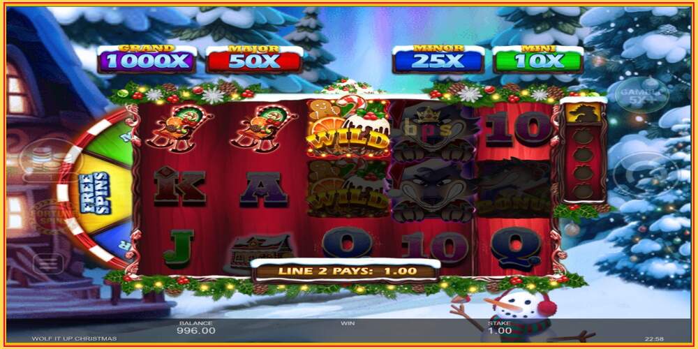 Игровой слот Wolf It Up Christmas