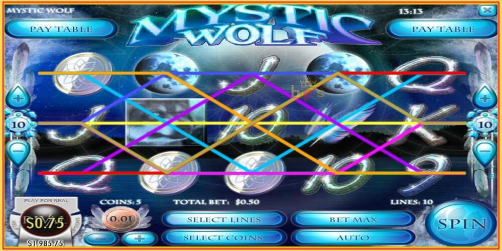 Spelslot Mystic Wolf