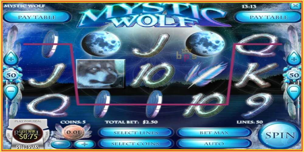 Spelslot Mystic Wolf