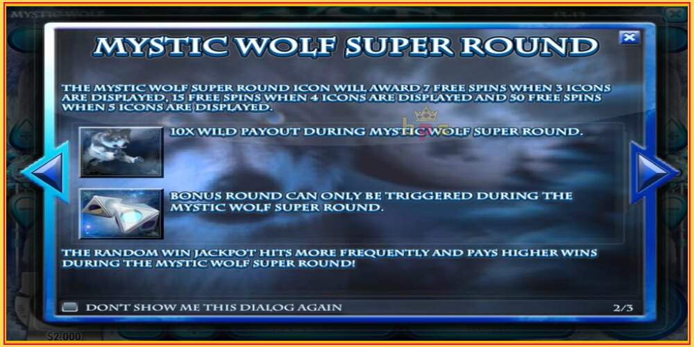 Spelslot Mystic Wolf