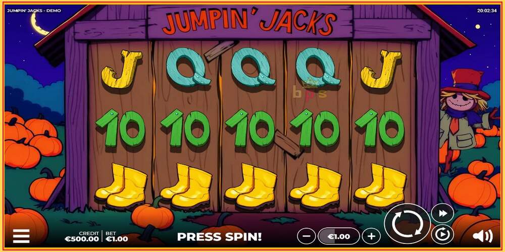 Oyun yuvası Jumpin Jacks