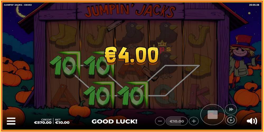 Oyun yuvası Jumpin Jacks