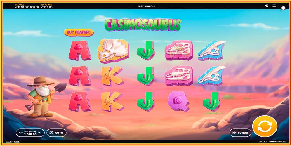 Игровой слот Casinosaurus