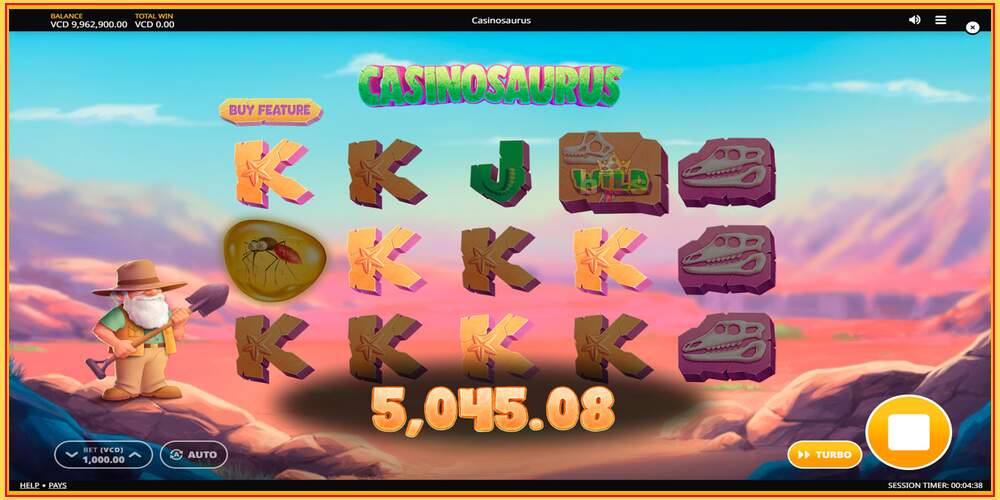 Игровой слот Casinosaurus