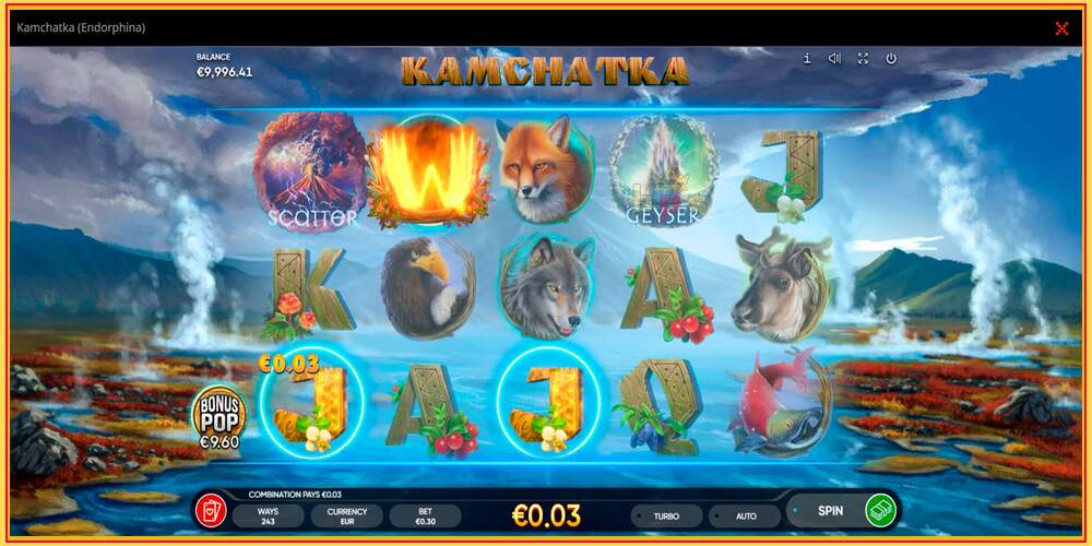 Игровой слот Kamchatka