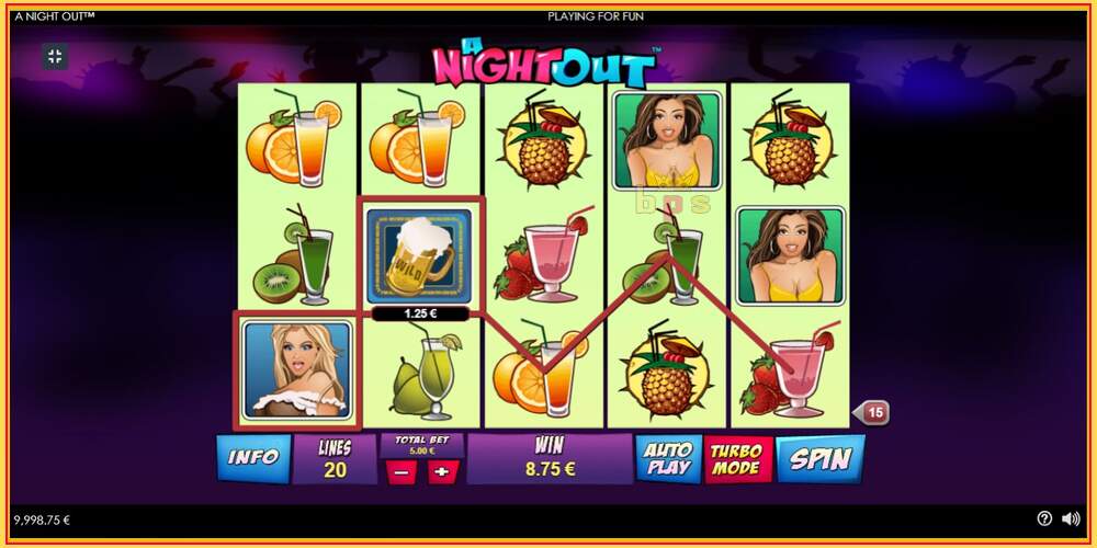 Игровой слот A Night Out