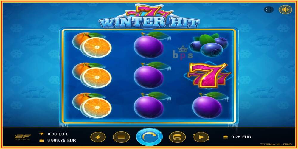 Игровой слот 777 Winter Hit